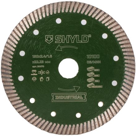 Алмазный диск SHYLD 30120,  150мм,  2.4мм,  22.2мм, по бетону, кирпичу, камню