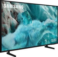 50" Телевизор Samsung QE50Q7FAAUXRU QLED, 4K Ultra HD, СМАРТ ТВ, Tizen OS, черный