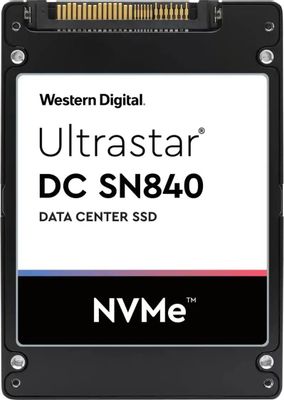 SSD накопитель WD Ultrastar DC SN840 WUS4BA138DSP3X1 3.8ТБ, 2.5", PCIe 3.1 x4,  NVMe,  U.2 SFF-8639 [0ts1877]