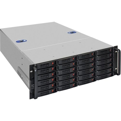 Корпус для сервера монтируемый в стойку EXEGATE Pro 4U660-HS24, 4U, 900 Вт, черный [ex300124rus]
