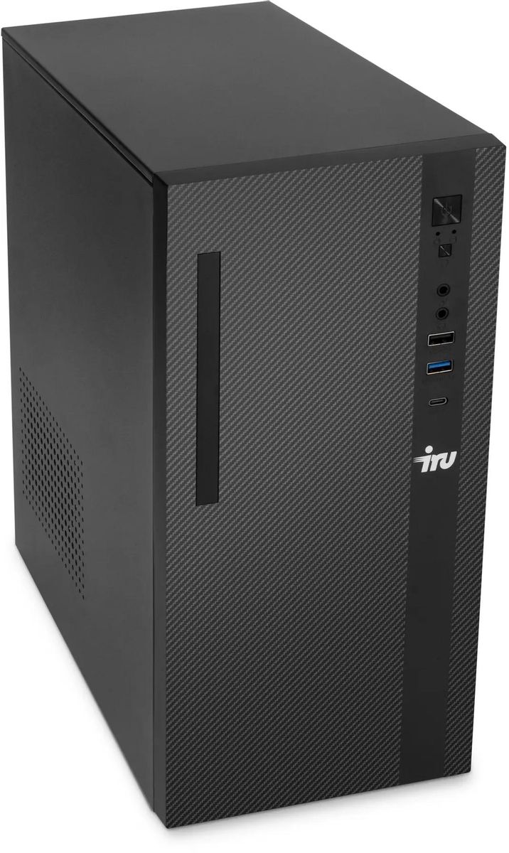Компьютер  iRU 310SC,  Intel  Core i3  10105,  DDR4 8ГБ, 256ГБ(SSD),  Intel UHD Graphics 630,  Windows 11 Professional,  черный