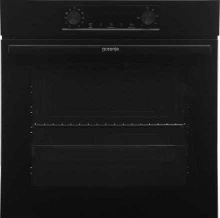 Духовой шкаф электрический Gorenje BO6735E05B,  77л,  дверца с 2 стеклами,  черный
