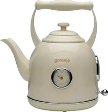 Характеристики Чайник электрический Gorenje K17CLINGOR, 2000Вт, бежевый ...