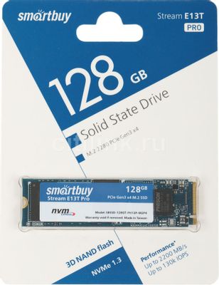 Обзор товара sSD накопитель SMARTBUY Stream E13T Pro 128ГБ, M.2 2280 ...