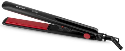 Выпрямитель для волос Vitek VT-8282 BK,  черный и красный