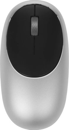 Мышь беспроводная SATECHI M1, Bluetooth, оптическая, USB-C, 1200dpi, серый и черный [st-abtcmm]
