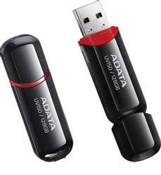 Флешка USB A-Data AUV150 128ГБ, USB3.0, черный