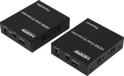 Набор адаптеров аудио-видео PALMEXX 5-877-2, HDMI (f) - RJ45, ver 1.4