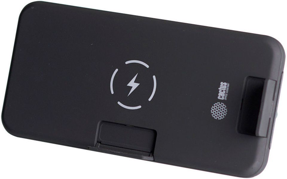Внешний аккумулятор (Power Bank) Cactus CS-PBFSQT-10000, 10000мAч, черный