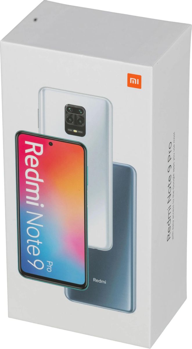 Характеристики Смартфон Xiaomi Redmi Note 9 Pro 6/128Gb, зеленый (1380942)  смотреть в СИТИЛИНК