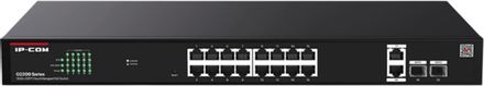 Коммутатор IP-COM G2220P-16-250W, управляемый, 18 RJ-45, 10/100/1000 Мбит/с