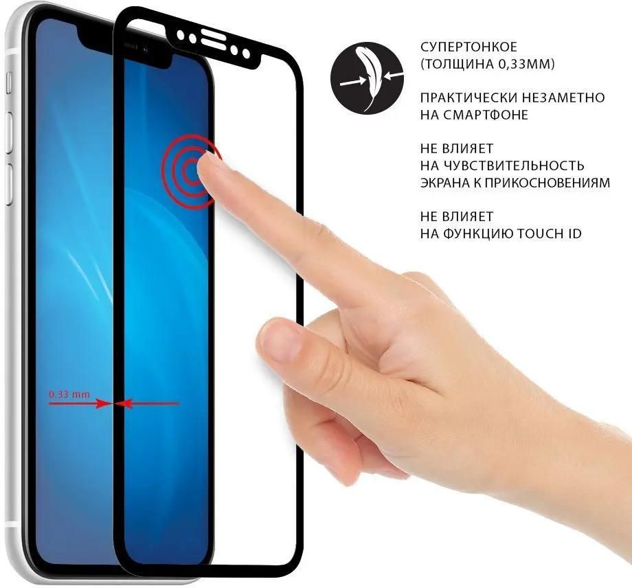 Защитное стекло для экрана DF rmColor-22 для Realme 9 Pro 2.5D, 1 шт,  черный [rmcolor-22 (black)] – купить в Ситилинк | 1720094