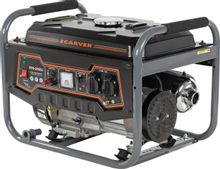 Изображение товара Бензиновый генератор CARVER PPG-3900A 3.2кВт 220/12 В для дома и стройки
