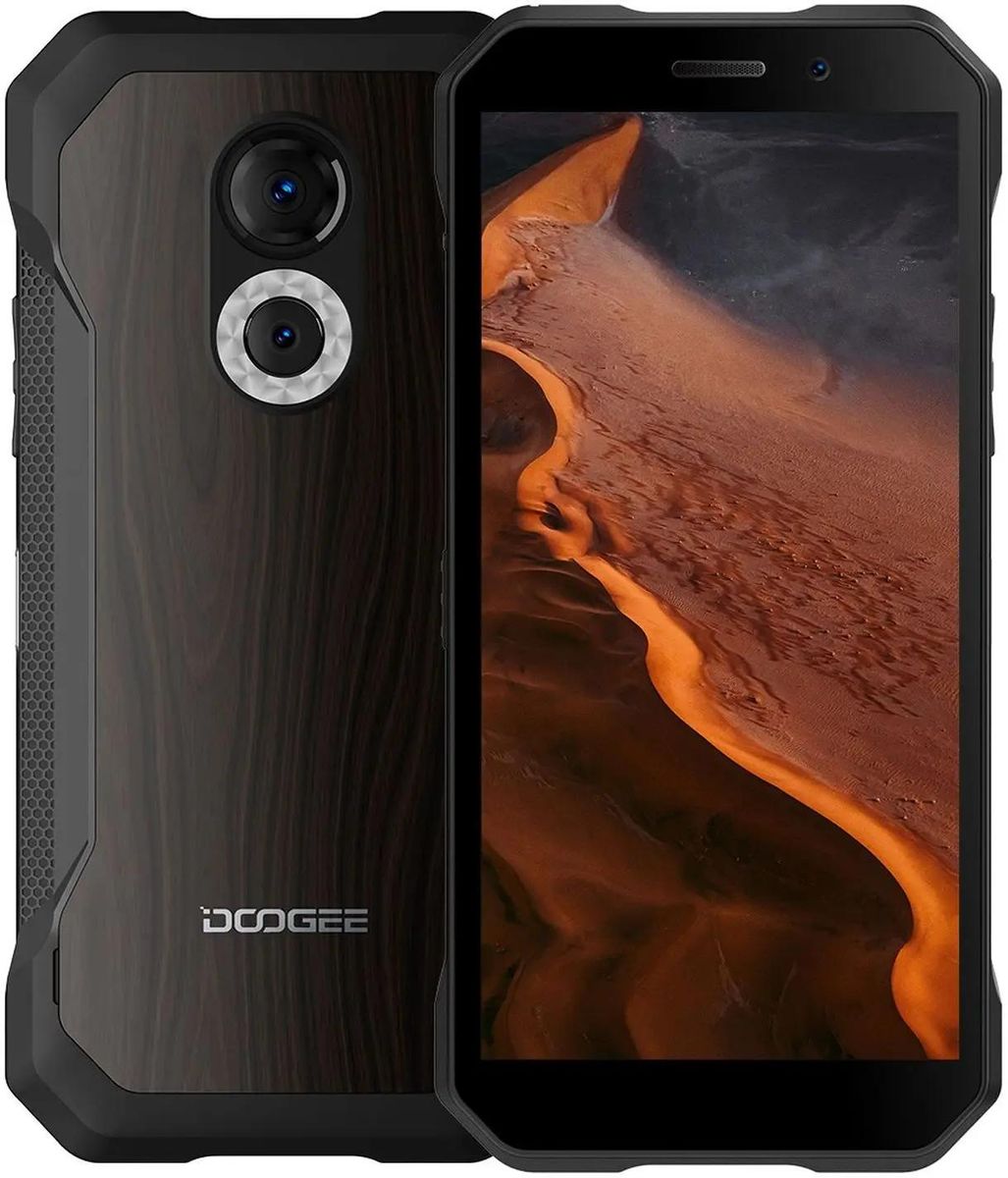 Смартфон DOOGEE S61 Pro 6/128Gb, темно-коричневый – купить в Ситилинк |  1874303