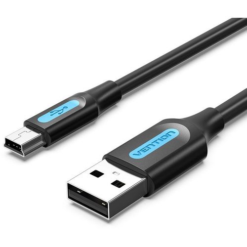 Кабель USB2.0 VENTION COMBG, USB 2.0 A(m) - mini USB B (m), круглое, 1.5м