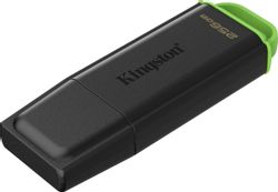 Флешка USB Kingston DataTraveler Exodia 256ГБ, USB3.0, черный и салатовый
