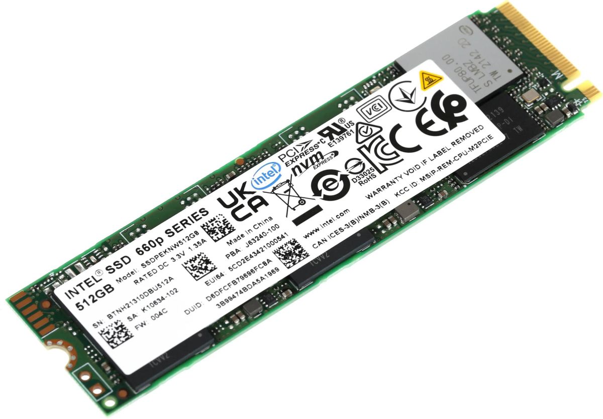 Intel ssd 660p 512gb shop