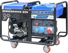 Изображение товара Бензиновый генератор ТСС SGG 18000EH3LA 18кВт на колёсах с электростартером