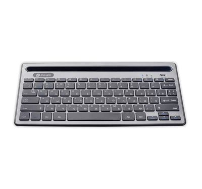 Клавиатура Oklick 845M, USB, Bluetooth/Радиоканал, серый + черный ...