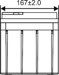 Аккумуляторная батарея WBR GPL12650