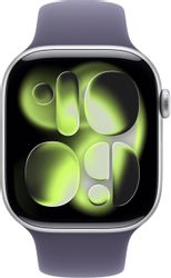 Смарт-часы Apple Watch Series 11 A3333,  46мм,  фиолетовый/серебристый
