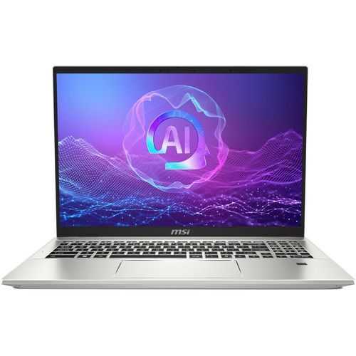 Ноутбук MSI Prestige A16 AI+ A3HMG-083RU, 16", 2024, OLED, AMD Ryzen AI 9 365 2ГГц, 10-ядерный, 32ГБ LPDDR5x, 1ТБ SSD, AMD Radeon 880M, Windows 11 Home, серебристый [9s7-159k32-083]