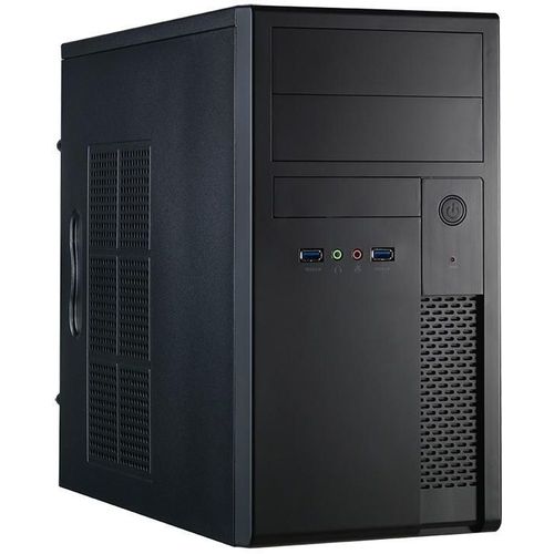 Корпус mATX CHIEFTEC XT-01B-OP, Mini-Tower, без БП, черный