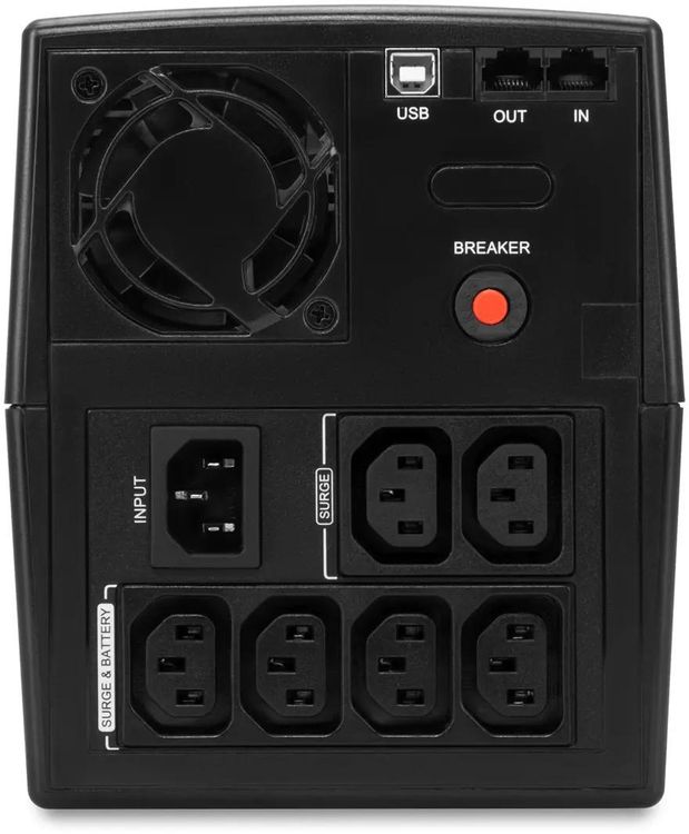 Источник бесперебойного питания Ippon Smart Power Pro II 1600 / 1600 ВА / 960 Вт / 6 x IEC 320 C13, фото5