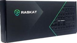 Клавиатура RASKAT KM002, проводная, механическая, зеленый/черный