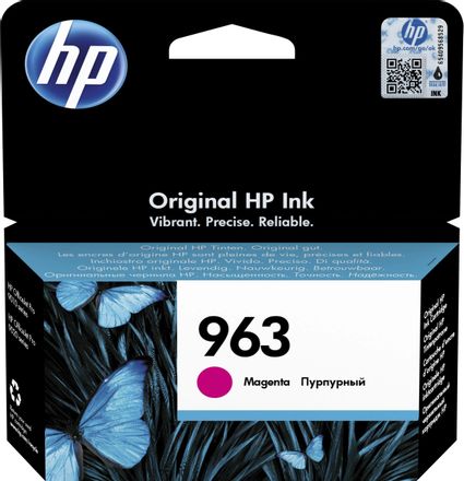 Картридж HP 963, пурпурный / 3JA24AE