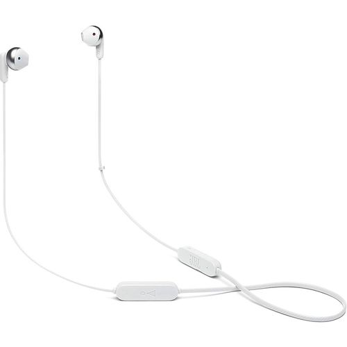 Наушники JBL Tune 215BT, Bluetooth, вкладыши, белый [jblt215btwhtam]
