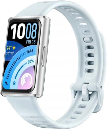 Фитнес-трекер Huawei Band 11 Pro Candy-B49F,  1.62",  серебристый, синий [55020guv]