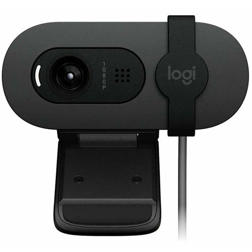 Web-камера Logitech HD Webcam Brio 105, графитовый [960-001590]