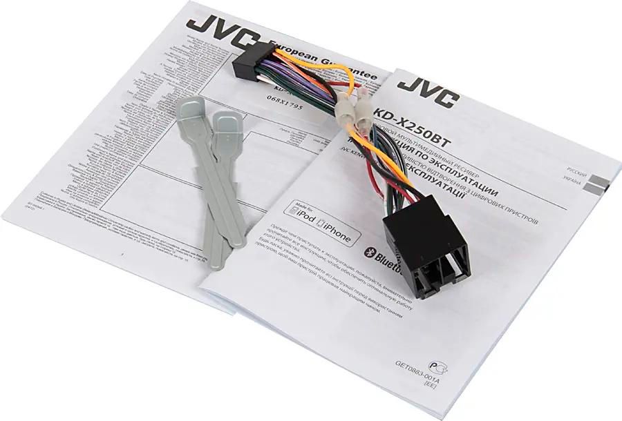 JVC KD-X250BT User Manual [ru]