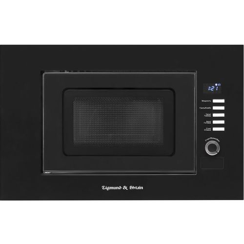 Встраиваемая микроволновая печь ZIGMUND & SHTAIN BMO 21 B, 20л, 700Вт, черный