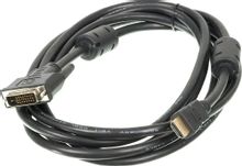 Изображение товара Кабель DVI NingBo DVI-D m - HDMI m 3м с ферритовым фильтром и позолоченными контактами