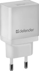 Сетевое зарядное устройство Defender EPA-10, белый