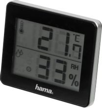 Термометр HAMA TH-130, черный [00136261] – купить в Ситилинк | 360926
