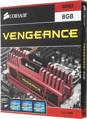 Corsair Vengeance CMZ8GX3M2A1866C9R DDR3 2x 4 1866 DIMM Ret 629061