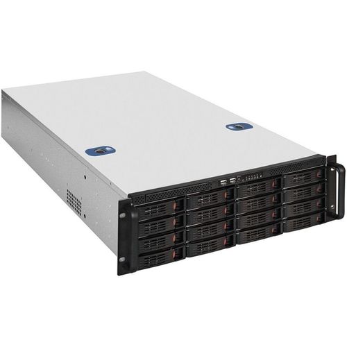Корпус для сервера монтируемый в стойку EXEGATE Pro 3U660-HS16/2U-920ADS, 3U, 920 Вт, черный/серебристый [ex296381rus]