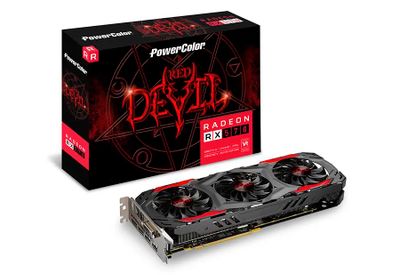 PowerColor AMD Radeon RX 570 AXRX 570 4GBD5 3DH OC Red Devil 4 GDDR5 OC Ret 471720