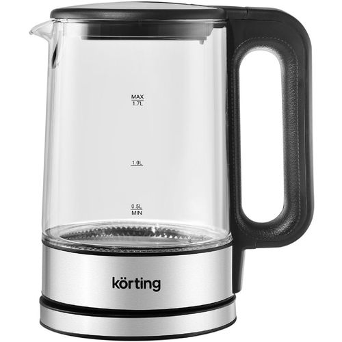 Чайник электрический Korting KWK 0901 G, 1.7л, металл/пластик