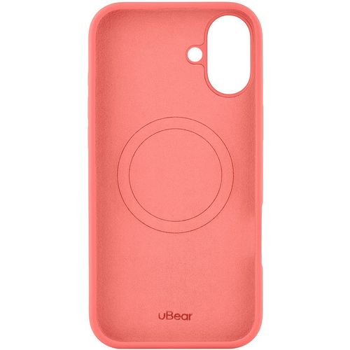 Чехол (клип-кейс) UBEAR Touch, для Apple iPhone 16 Plus, противоударный, коралловый [cs416cr67pth-i24m]