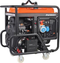 Изображение товара Бензиновый генератор Patriot GRA 18000AWS, 220/12 В, 18кВт, на колёсах с АКБ [472102318]