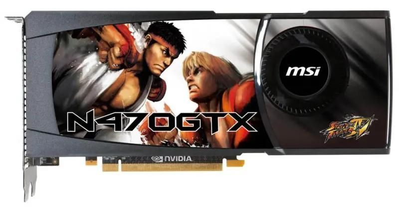 MSI NVIDIA GeForce GTX 470 1.25 GDDR5