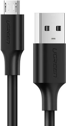 Кабель UGREEN US289,  micro USB (m) -  USB (m),  1.5м,  2A,  черный [60137]