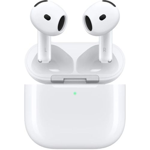 Наушники Apple AirPods 4 ANC A3055,A3056,A3059, Bluetooth, вкладыши, белый [mxp93zp/a]