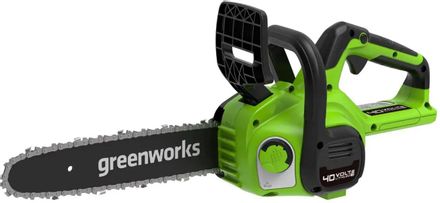 Цепная пила GREENWORKS G40CS30II,  аккумуляторная,  40В,  без АКБ,  без ЗУ [2007807]