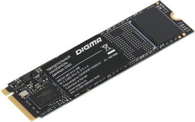 SSD накопитель Digma Mega M2 DGSM3512GM23T 512ГБ, M.2 2280, PCIe 3.0 x4,  NVMe,  M.2,  rtl