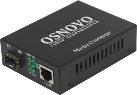 Медиаконвертер OSNOVO OMC-1000-11X